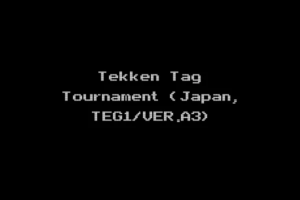 Tekken Tag Tournament (Japan, TEG1/VER.A3)