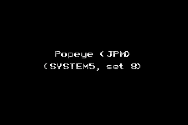 Popeye (JPM) (SYSTEM5, set 8)