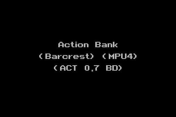 Action Bank (Barcrest) (MPU4) (ACT 0.7 BD)