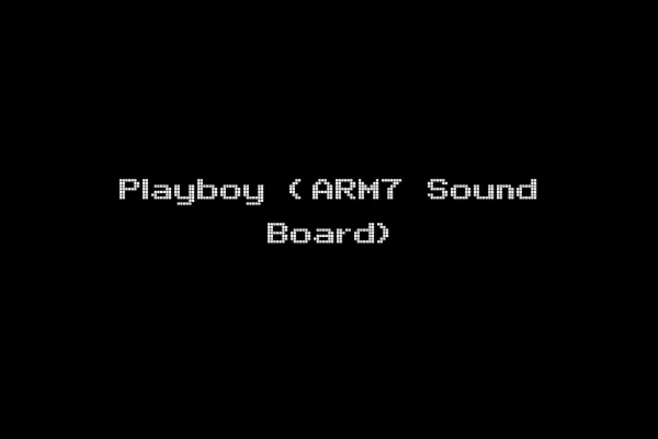 Playboy (ARM7 Sound Board)