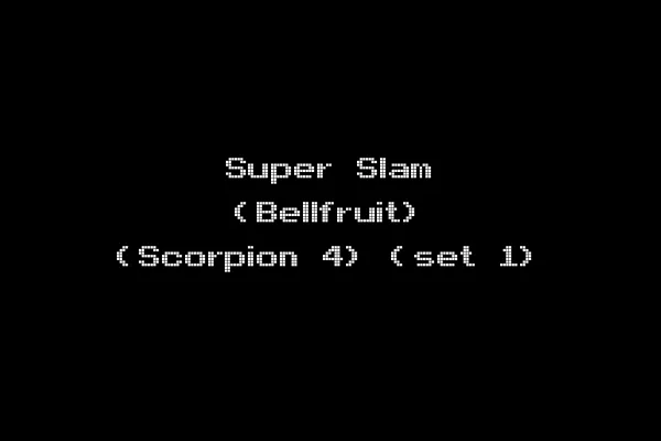 Super Slam (Bellfruit) (Scorpion 4) (set 1)