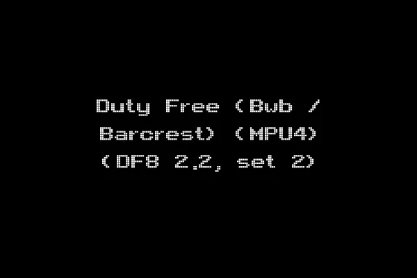 Duty Free (Bwb / Barcrest) (MPU4) (DF8 2.2, set 2)