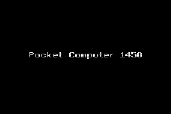 Pocket Computer 1450