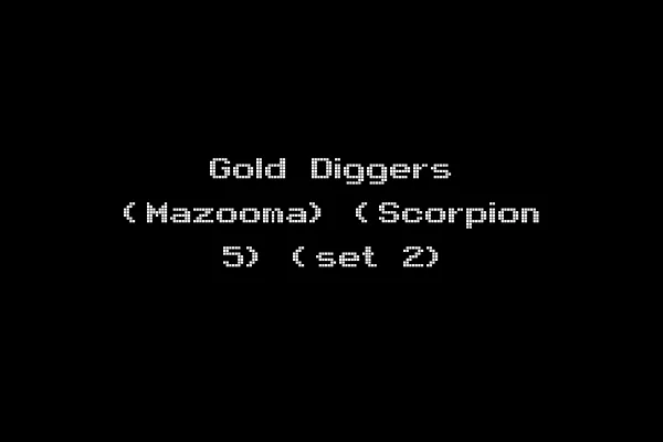 Gold Diggers (Mazooma) (Scorpion 5) (set 2)