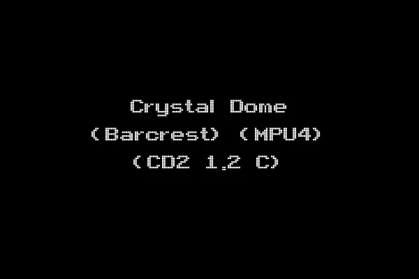 Crystal Dome (Barcrest) (MPU4) (CD2 1.2 C)