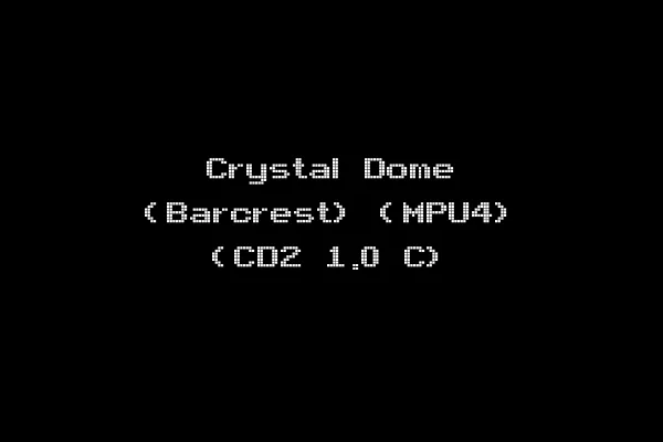 Crystal Dome (Barcrest) (MPU4) (CD2 1.0 C)