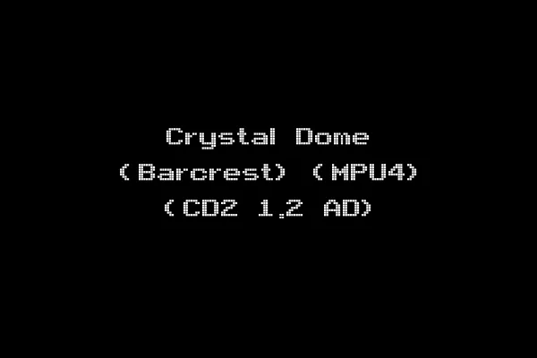 Crystal Dome (Barcrest) (MPU4) (CD2 1.2 AD)