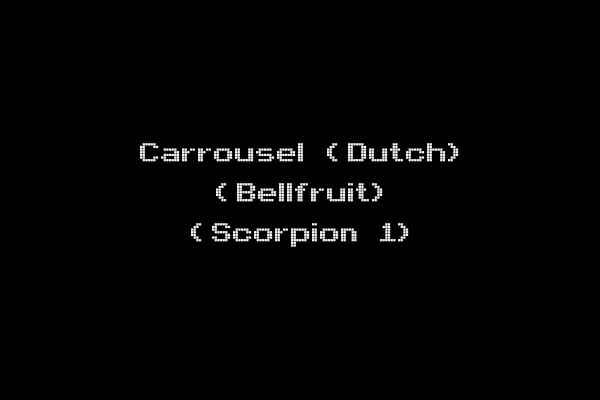 Carrousel (Dutch) (Bellfruit) (Scorpion 1)
