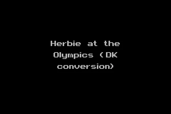 Herbie at the Olympics (DK conversion)