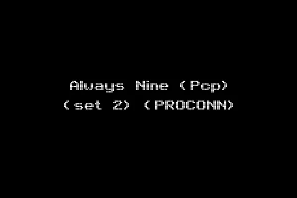 Always Nine (Pcp) (set 2) (PROCONN)