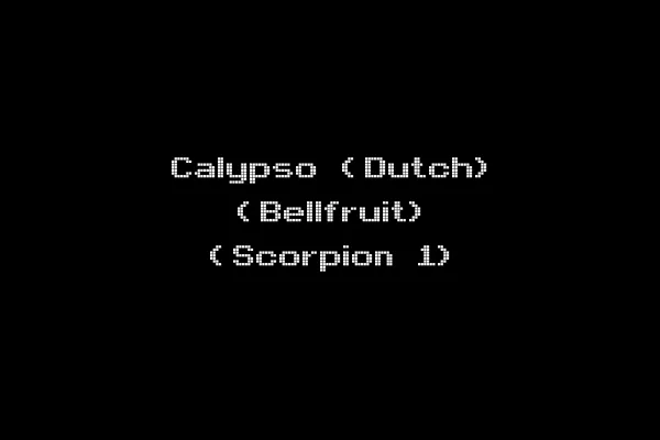 Calypso (Dutch) (Bellfruit) (Scorpion 1)