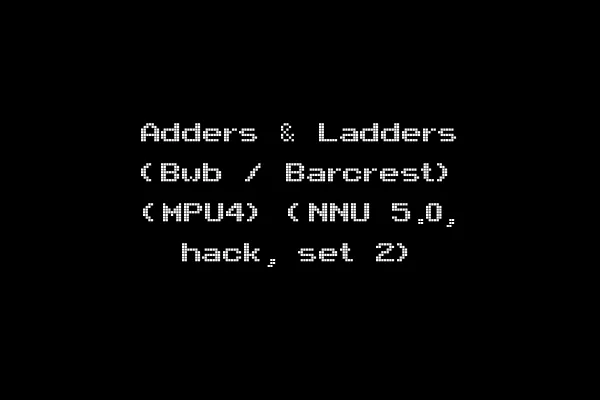 Adders & Ladders (Bwb / Barcrest) (MPU4) (NNU 5.0, hack, set 2)