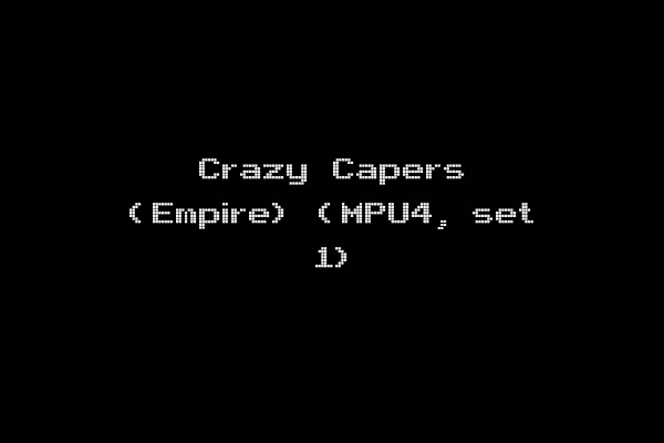 Crazy Capers (Empire) (MPU4, set 1)