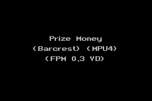 Prize Money (Barcrest) (MPU4) (FPM 0.3 YD)