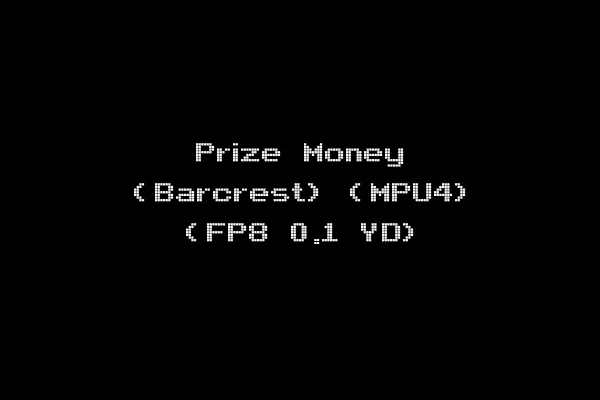 Prize Money (Barcrest) (MPU4) (FP8 0.1 YD)