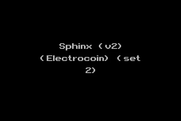 Sphinx (v2) (Electrocoin) (set 2)