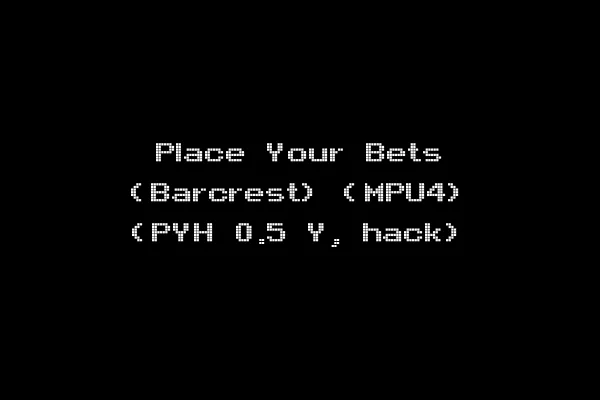 Place Your Bets (Barcrest) (MPU4) (PYH 0.5 Y, hack)