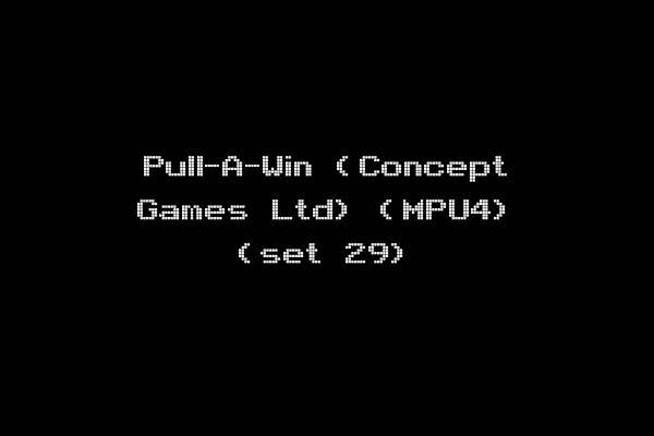 Pull-A-Win (Concept Games Ltd) (MPU4) (set 29)