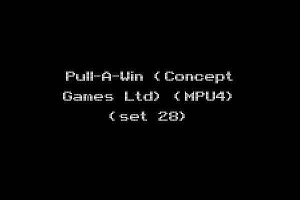 Pull-A-Win (Concept Games Ltd) (MPU4) (set 28)