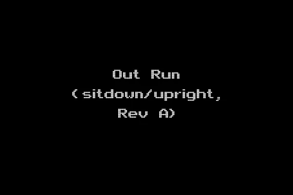 Out Run (sitdown/upright, Rev A)
