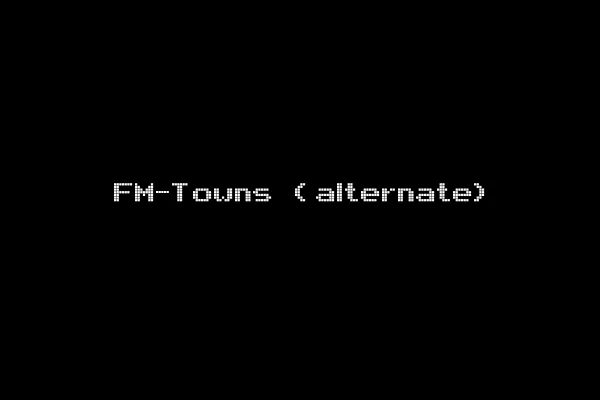 FM-Towns (alternate)