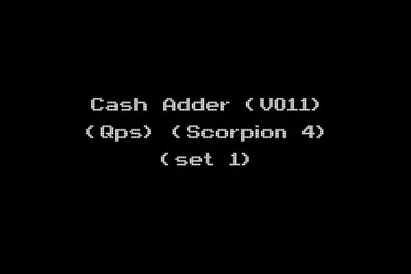 Cash Adder (V011) (Qps) (Scorpion 4) (set 1)