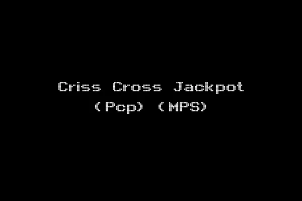 Criss Cross Jackpot (Pcp) (MPS)