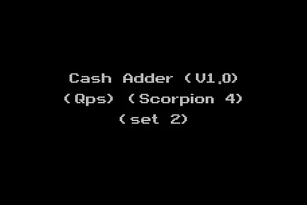 Cash Adder (V1.0) (Qps) (Scorpion 4) (set 2)