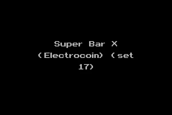 Super Bar X (Electrocoin) (set 17)
