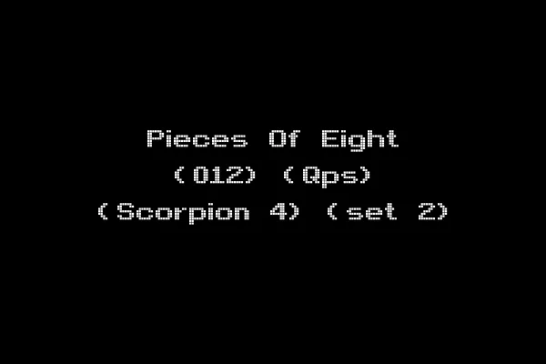 Pieces Of Eight (012) (Qps) (Scorpion 4) (set 2)