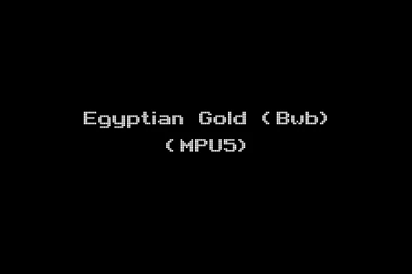 Egyptian Gold (Bwb) (MPU5)