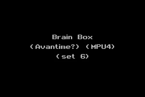Brain Box (Avantime?) (MPU4) (set 6)