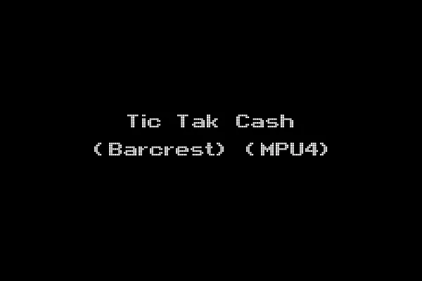 Tic Tak Cash (Barcrest) (MPU4)