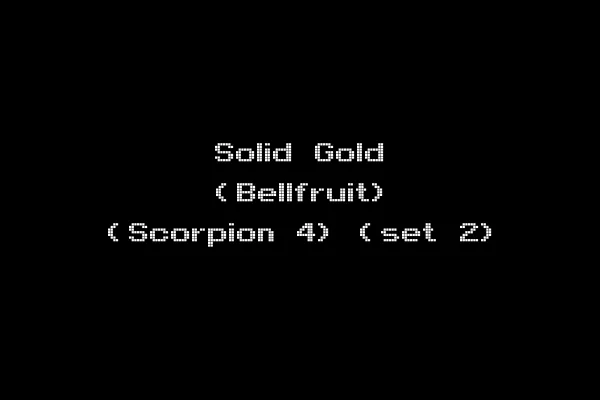 Solid Gold (Bellfruit) (Scorpion 4) (set 2)
