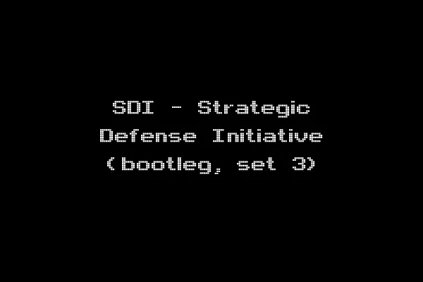 SDI - Strategic Defense Initiative (bootleg, set 3)