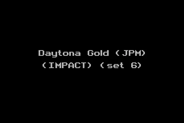 Daytona Gold (JPM) (IMPACT) (set 6)