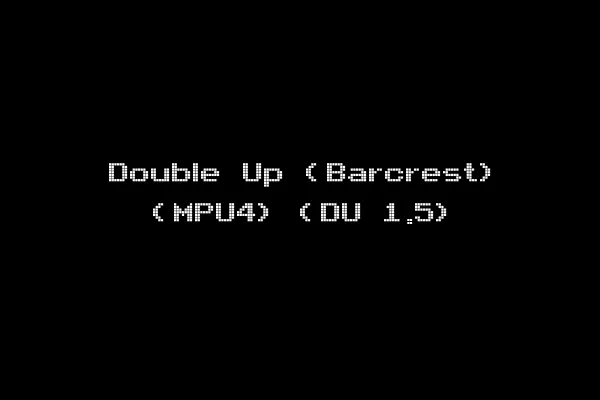 Double Up (Barcrest) (MPU4) (DU 1.5)
