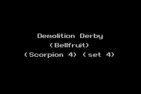 Demolition Derby (Bellfruit) (Scorpion 4) (set 4)