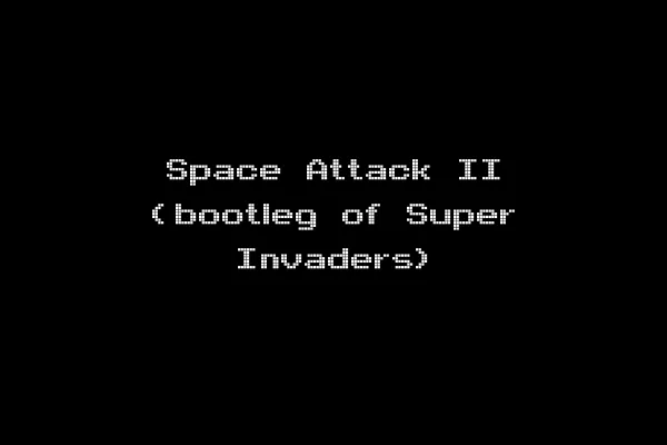Space Attack II (bootleg of Super Invaders)