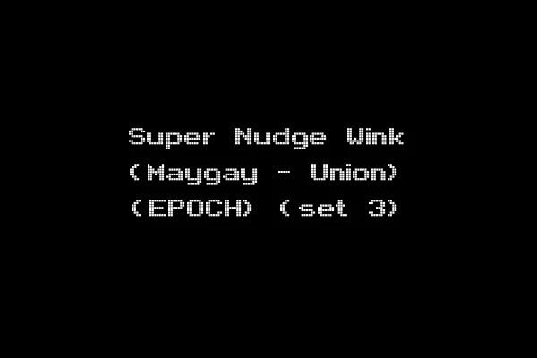 Super Nudge Wink (Maygay - Union) (EPOCH) (set 3)