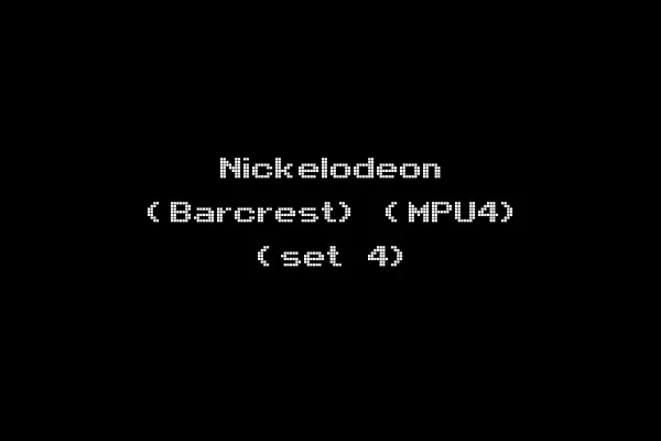 Nickelodeon (Barcrest) (MPU4) (set 4)