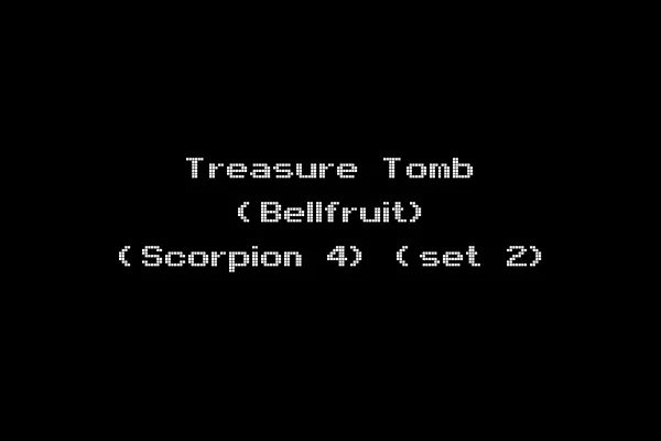 Treasure Tomb (Bellfruit) (Scorpion 4) (set 2)