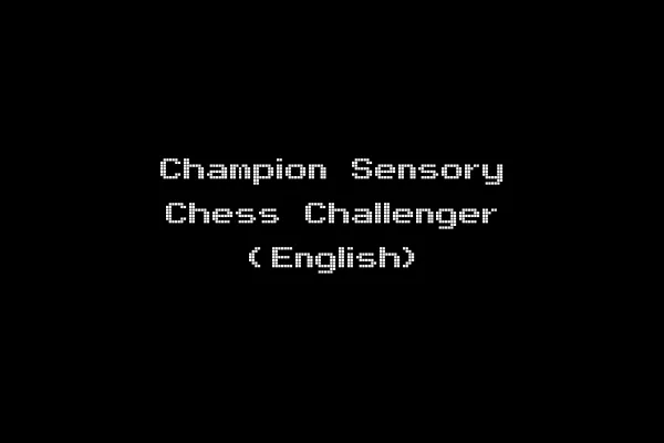 Champion Sensory Chess Challenger (English)