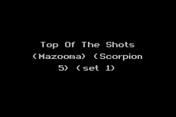 Top Of The Shots (Mazooma) (Scorpion 5) (set 1)