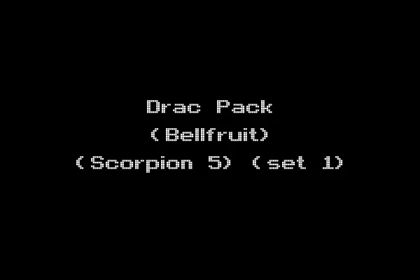 Drac Pack (Bellfruit) (Scorpion 5) (set 1)