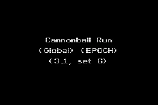 Cannonball Run (Global) (EPOCH) (3.1, set 6)