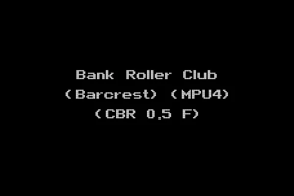 Bank Roller Club (Barcrest) (MPU4) (CBR 0.5 F)