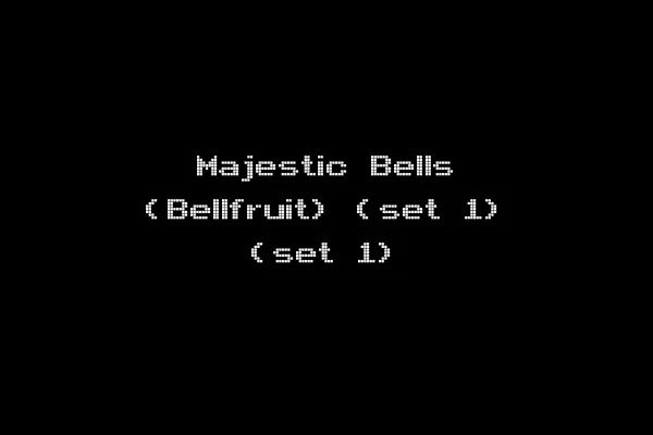 Majestic Bells (Bellfruit) (set 1) (set 1)