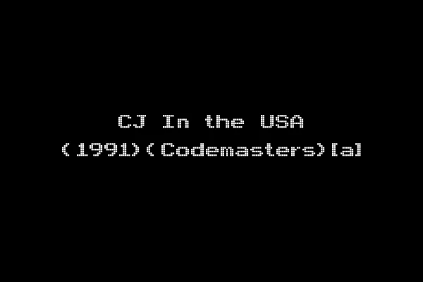 CJ In the USA (1991)(Codemasters)[a]