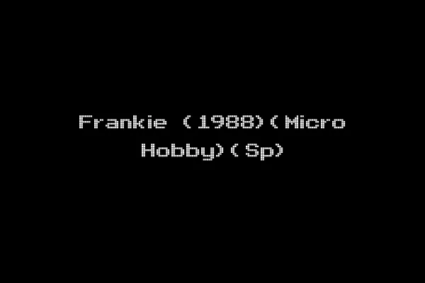 Frankie (1988)(Micro Hobby)(Sp)